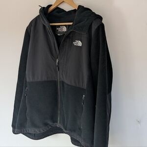 The North Face Denali Hooded Black Fleece Jacket Women's  Size XL